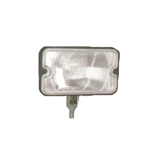 FAROL MILHA RETANGULAR 6X4" LENTE CRISTAL UNIVERSAL  (TIPO SERRA II)  - A 208