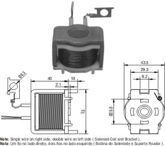 12V NIPPONDENSO 1.2 / 1.4KW OSGR STARTERS - ZM 1.421